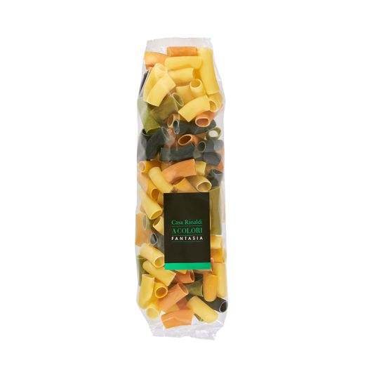 Paste Rigatoni Fantezie Le 5 Colori 500g