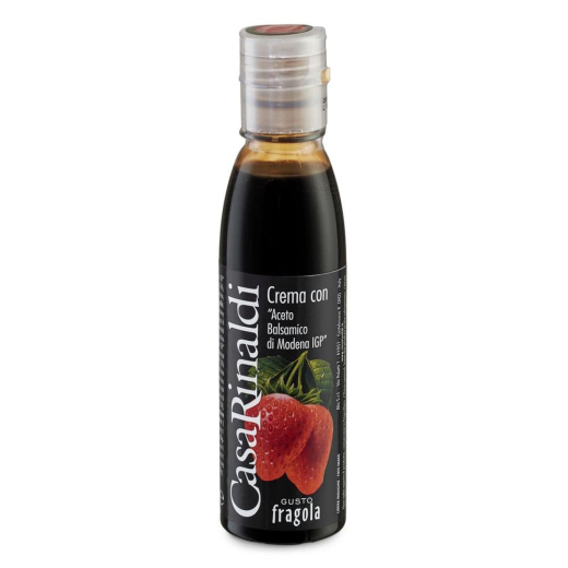 Cremă cu oțеt balsamic de Modena IGP aromatizată cu căpșună 150ml
