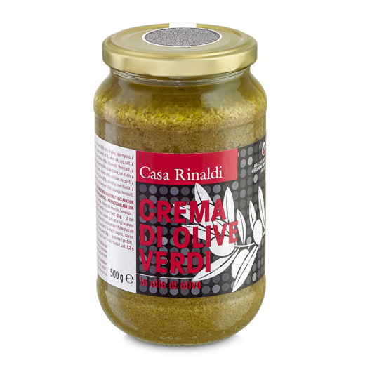 Cremă de măsline verzi în ulei de măsine 500g