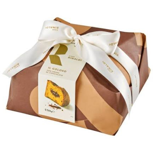Panettone picaturi ciocolata cu cafea + crema tiramisù Casa Rinaldi (750g)