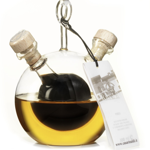 Set PYREX ulei  de măsline extra virgin 250ml + oțet balsamic de Modena IGP 50ml