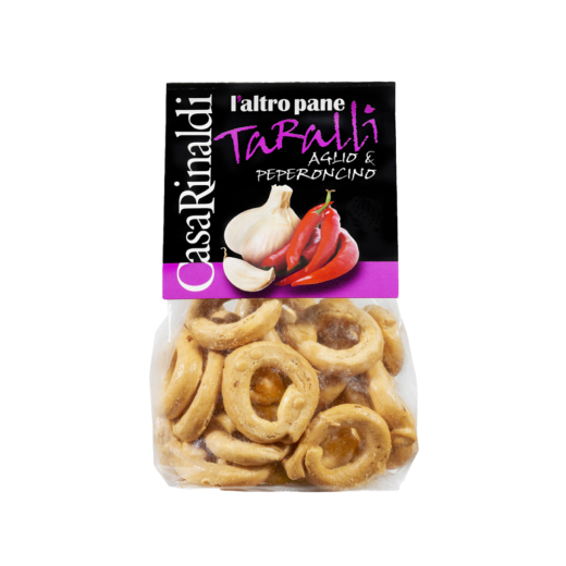 Taralli cu usturoi si ardei iute 200g