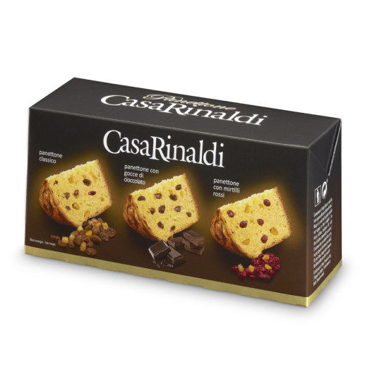 Panettoncino clasic-cioco-merișor (100g*3)