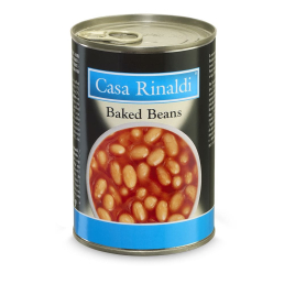 Fasole albă coaptă în sos de roșii 420g