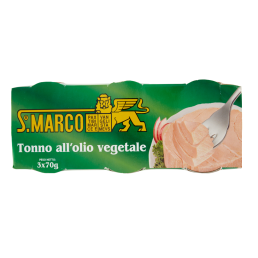 Тунец S.Marco в подсолнечном масле (70 г x 3)
