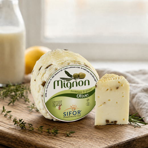 Branza SF Pecorino Mignon Masline(~900g)
