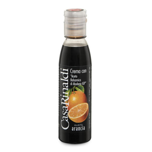 Cremă cu oțеt balsamic de Modena IGP aromatizată cu  portocală 150ml