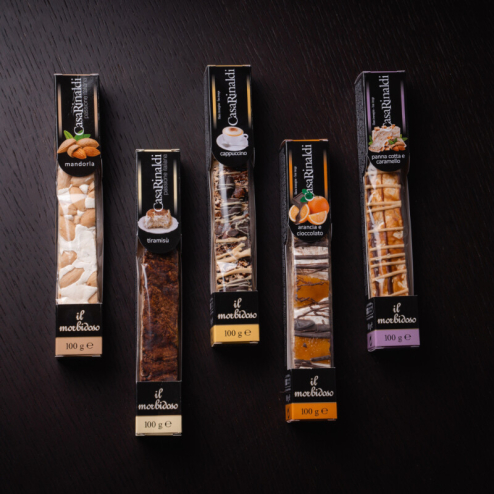 Nuga Il Morbidoso fructe de pădure 100g