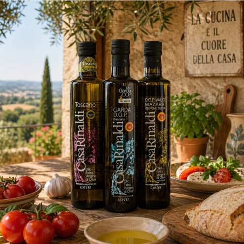 Масло оливковое extra virgin Garda Bresciano DOP (500 мл)