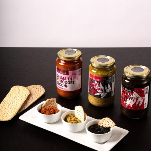 Cremă de măsline verzi în ulei de măsine 180g