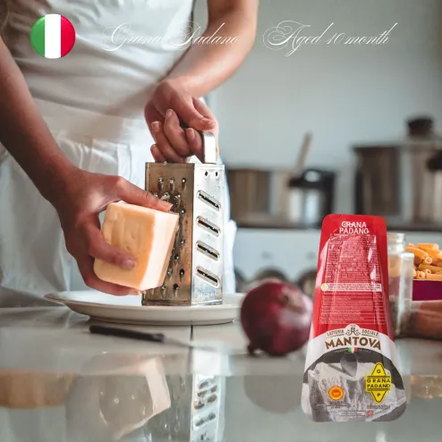 Сыр Grana Padano 9мес LSM 200г