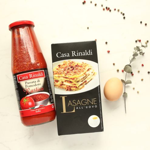 Lasagne cu ou 500g