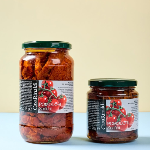 Roșii uscate în ulei de floarea soarelui 535g