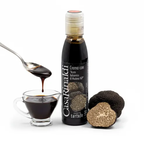 Cremă cu oțеt balsamic de Modena IGP aromatizată cu cu trufe 150ml