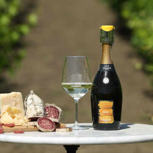 Vin spumant extra sec alb Prosecco DOC Treviso (750 ml)
