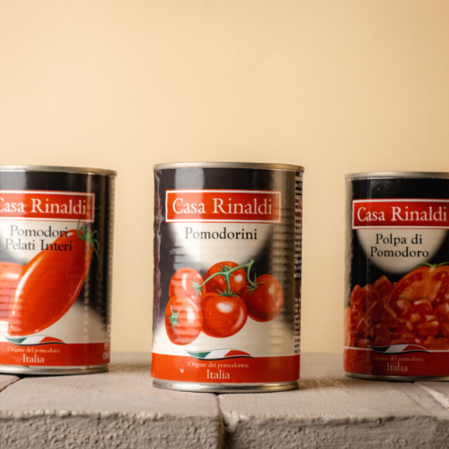 Roșii decojite 400g