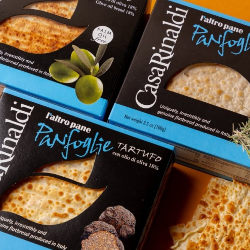 Snack crocanti italieni Panfoglie cu trufe 100g