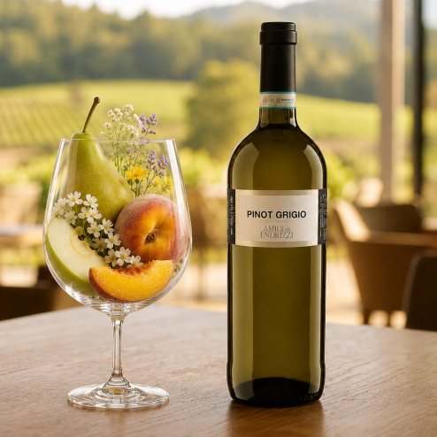 Vin alb Pinot Grigio Amici di Endrizzi DOP 1L