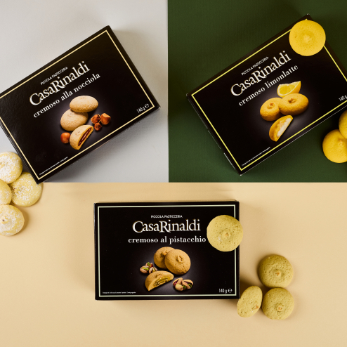 Печенье лимон-молоко Cremoso Limonlatte (140 г)