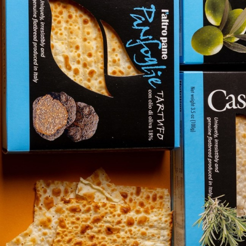 Snack crocanti italieni Panfoglie cu trufe 100g