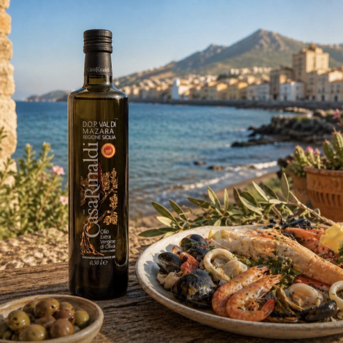 Масло оливковое Val di Mazara Sicilia DOP (500 мл)